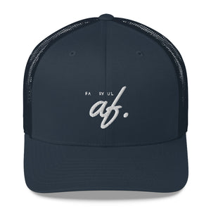 Factory Built "AF" Trucker Cap