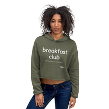 Load image into Gallery viewer, Breakfast Club Crop Hoodie